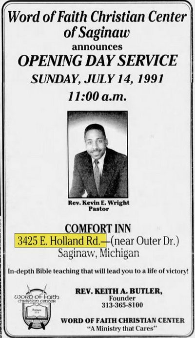 Welcome Inn and Suites (Ramada Inn) - Jul 14 1991 Ad (newer photo)